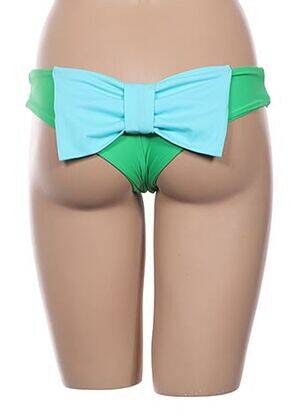 Bas de maillot de bain shorty shorty vert LOLLI femme