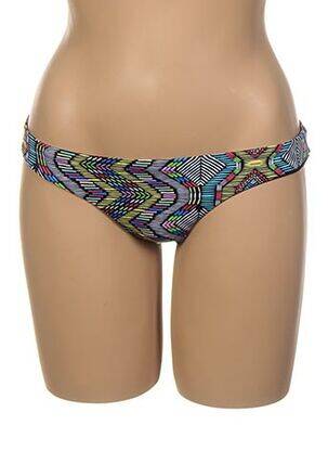 Bas de maillot de bain réversible bikini noir L*SPACE femme
