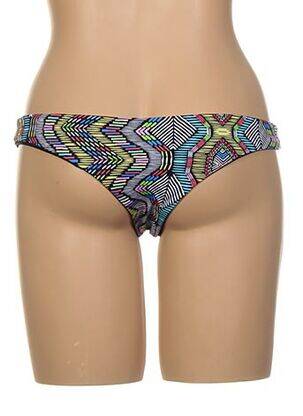 Bas de maillot de bain réversible bikini noir L*SPACE femme