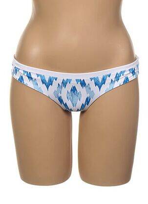 Bas de maillot de bain réversible culotte bleu KHONGBOON femme