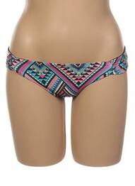 Bas de maillot de bain réversible culotte rose L*SPACE femme