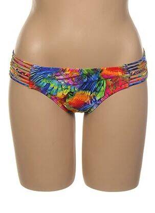 Bas de maillot de bain culotte culotte rouge LULI FAMA femme
