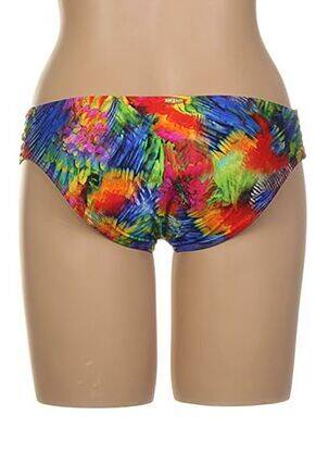 Bas de maillot de bain culotte culotte rouge LULI FAMA femme