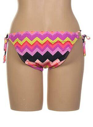 Bas de maillot de bain fermeture liens à nouer bikini violet SEAFOLLY femme