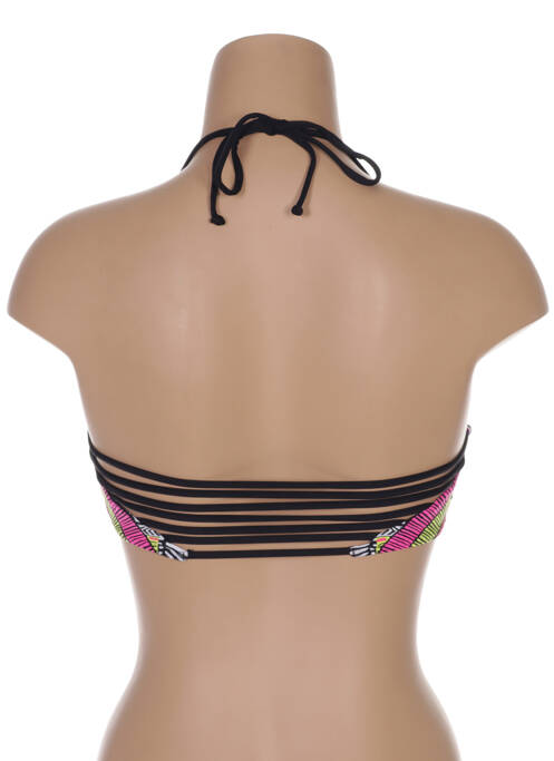Haut de maillot de bain rose RIP CURL pour femme
