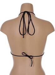 Haut de maillot de bain noir SPICYJUNE pour femme seconde vue