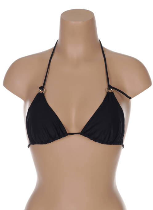 Haut de maillot de bain noir SPICYJUNE pour femme