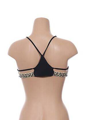 Haut de maillot de bain bretelles élastiquées haut soutien-gorge nageur noir L*SPACE femme