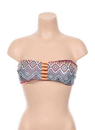 Haut de maillot de bain haut bandeau haut bandeau gris KHONGBOON femme