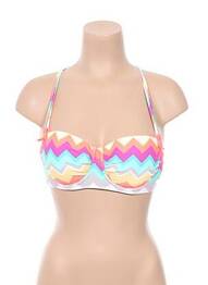 Haut de maillot de bain haut soutien-gorge avec mousse de rembourrage amovible haut soutien-gorge avec mousse de rembourrage amovible orange SEAFOLLY femme