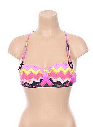 Haut de maillot de bain haut soutien-gorge avec mousse de rembourrage amovible haut soutien-gorge avec mousse de rembourrage amovible rose SEAFOLLY femme