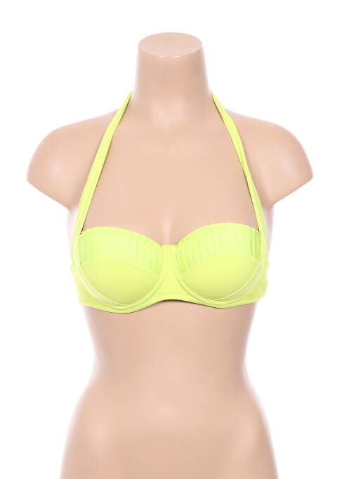 Haut de maillot de bain haut soutien-gorge moulé haut soutien-gorge moulé vert SEAFOLLY femme