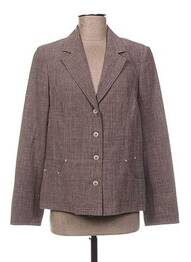 Blazer poches marron PAUPORTÉ femme