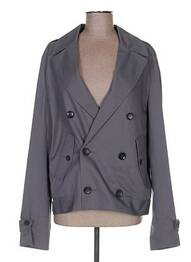 Veste casual fermeture boutonnée sur le devant gris APRIL 77 homme