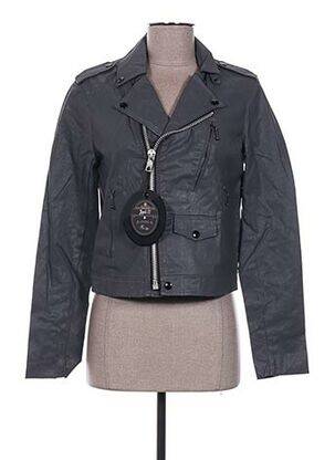 Veste casual col tailleur gris APRIL 77 femme
