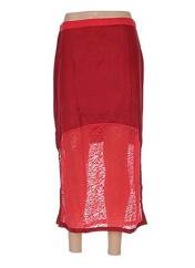 Jupe longue rouge BAMBOO'S pour femme seconde vue