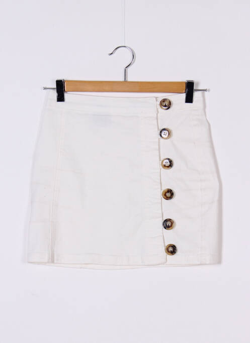 Mini-jupe blanc NASTY GAL pour femme