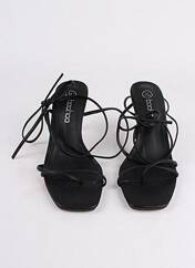 Sandales/Nu pieds noir BOOHOO pour femme seconde vue