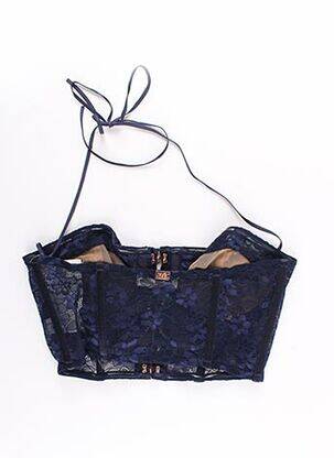 Top/caraco bleu FOR LOVE & LEMONS femme