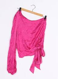 Blouse col rond manches longues rose LOVERS + FRIENDS femme