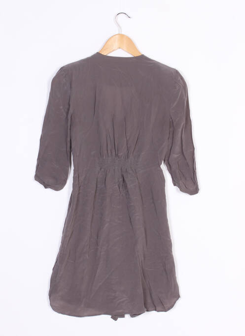 Robe courte violet MAJE pour femme