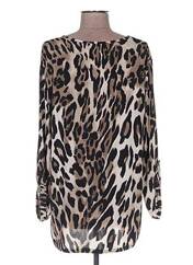 Blouse marron ESPERANCE pour femme seconde vue