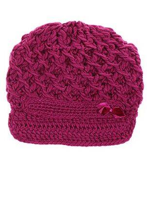 Bonnet doublure rose MAXIMO fille