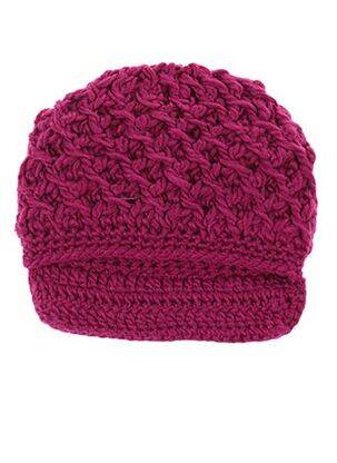 Bonnet doublure rose MAXIMO fille
