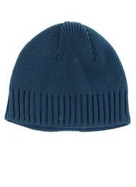 Bonnet finition bords-côtes bleu MAXIMO garcon