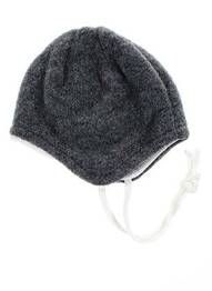 Bonnet fermeture liens à nouer gris MAXIMO garcon