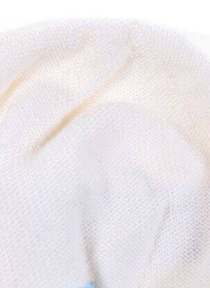 Bonnet maille fine blanc MAXIMO enfant