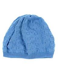 Bonnet maille fine bleu MAXIMO garcon