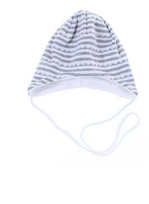 Bonnet maille fine gris MAXIMO enfant