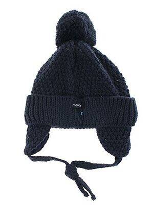 Bonnet empiècements bleu MAXIMO enfant
