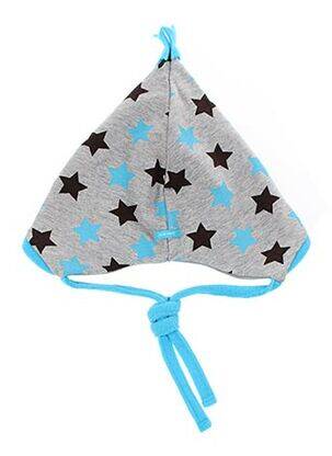 Bonnet empiècements bleu MAXIMO garçon