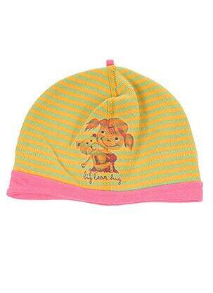 Bonnet empiècements jaune MAXIMO fille