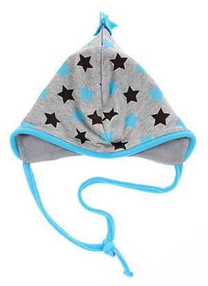 Bonnet empiècements gris MAXIMO garçon