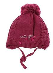 Bonnet rose MAXIMO pour fille seconde vue