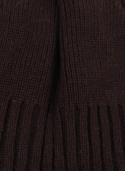 Bonnet marron MXO pour enfant