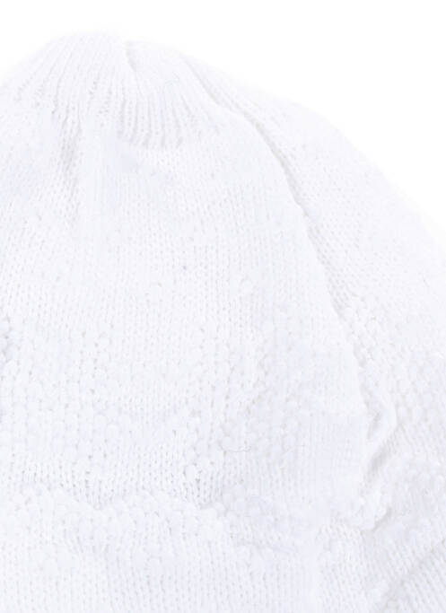 Bonnet blanc MAXIMO fille