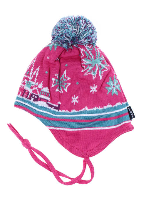 Bonnet rose MAXIMO pour fille