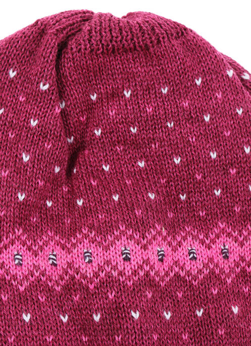 Bonnet rose MAXIMO pour fille