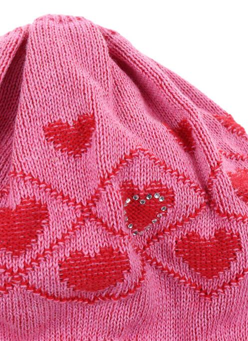 Bonnet rose MAXIMO pour fille