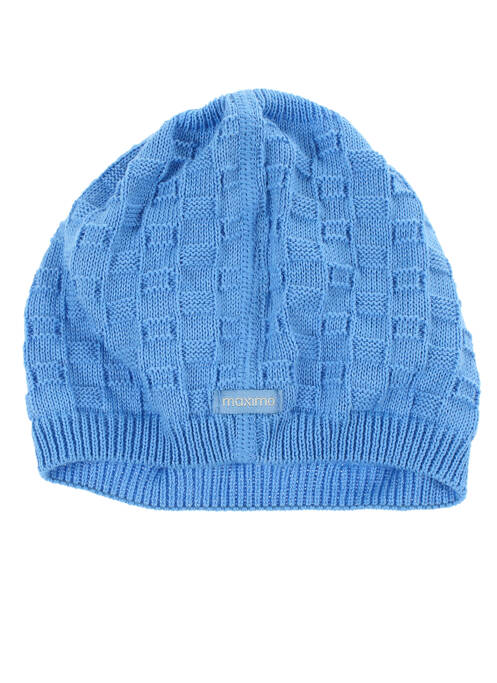 Bonnet bleu MAXIMO pour garçon