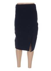 Jupe mi-longue bleu MARIE-SIXTINE pour femme seconde vue