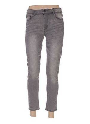 Jeans skinny gris FIFTY pour femme