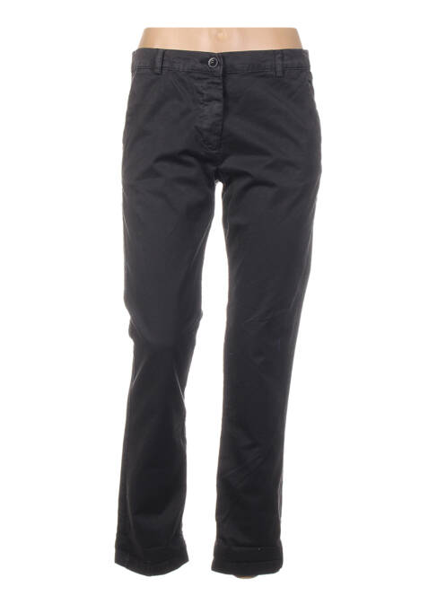 Pantalon droit fermeture zippée sous rabat boutonné taille normale gris SHINE femme