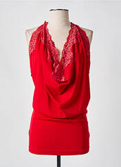 Robe mi-longue rouge POUPÉE DE SOIE pour femme seconde vue