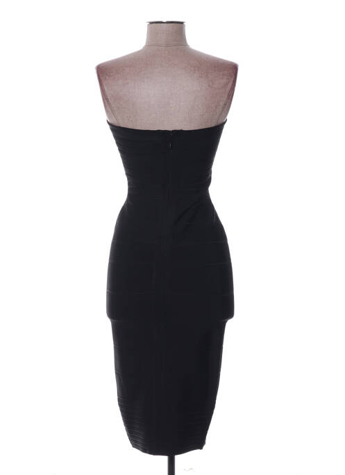 Robe courte noir POUPÉE DE SOIE pour femme