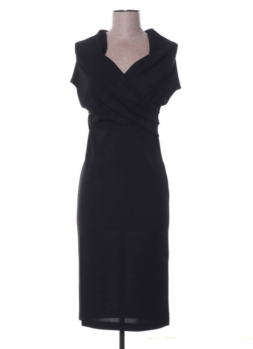 Robe courte noir POUPÉE DE SOIE pour femme